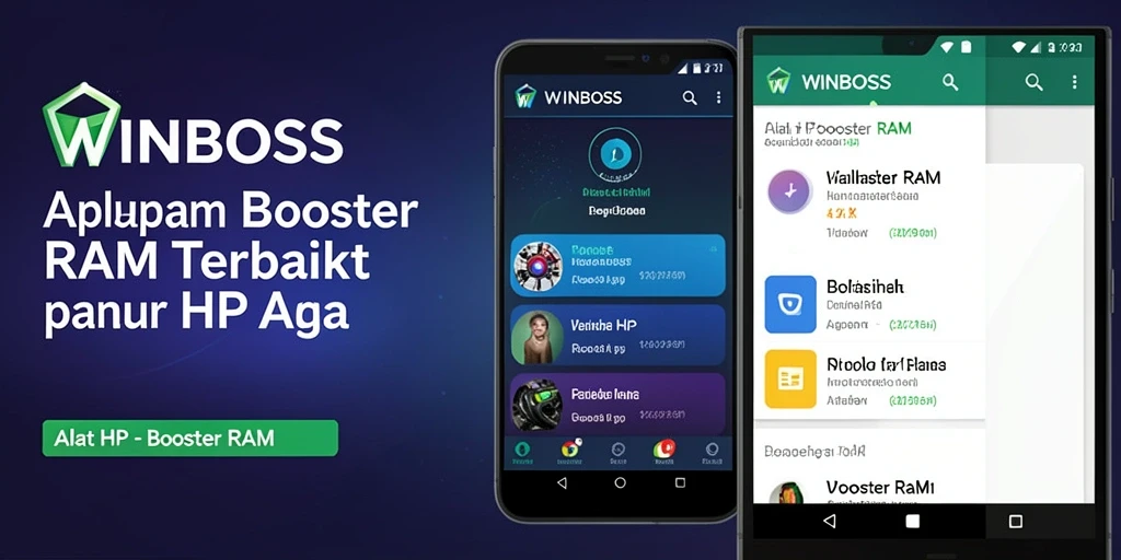 Antarmuka aplikasi WINBOSS yang sederhana dan intuitif.